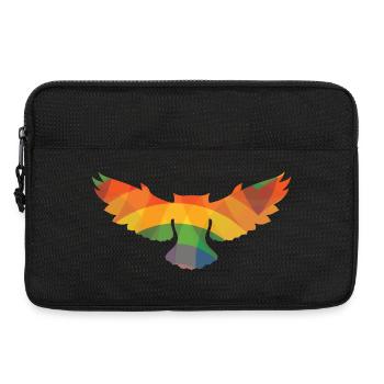 CHOUETTE couleur - Sacoche pour ordinateur portable 13 pouces - noir - Devant