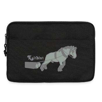 kaltblutzieht - Laptoptasche 13" - Schwarz - Vorne