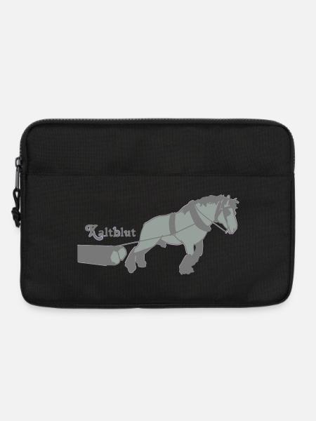 kaltblutzieht - Laptoptasche 13" - Schwarz