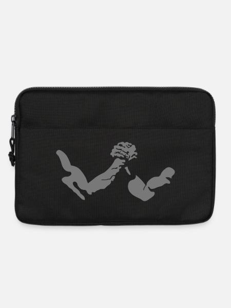Arm wrestling - Laptoptasche 13" - Schwarz