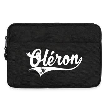 Oléron Swoosh - Sacoche pour ordinateur portable 13 pouces - noir - Devant