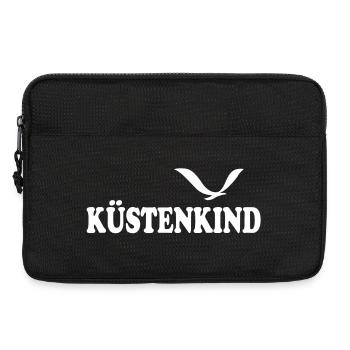 KÜSTENKIND - Laptoptasche 13" - Schwarz - Vorne