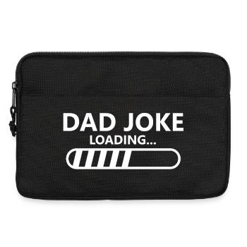 Dad Joke Loading Father's Day - Laptop bag 13" - black - Front
