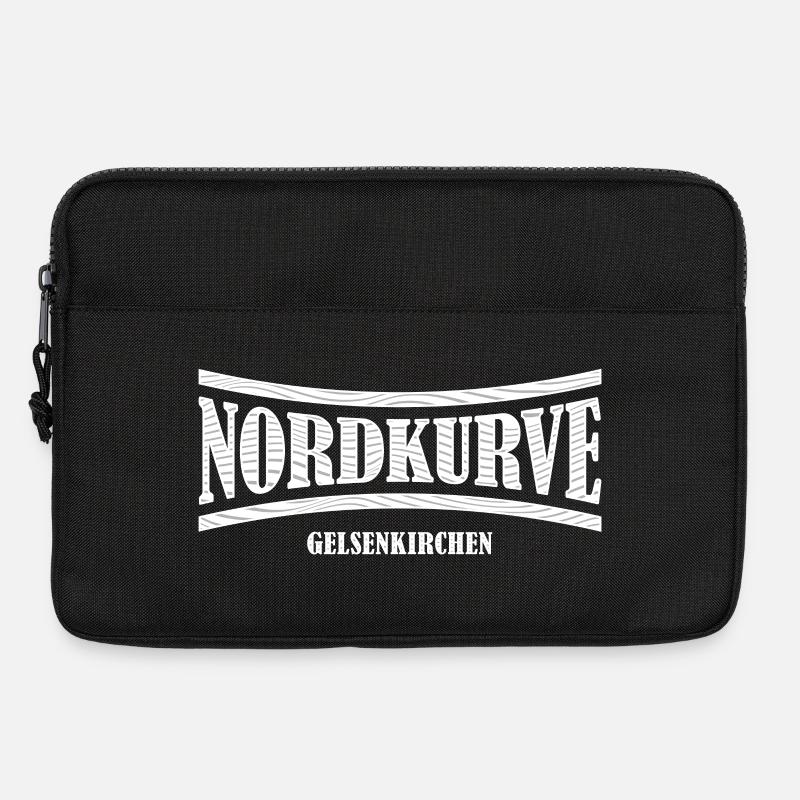 Nordkurve Gelsenkirchen Geschenkidee - Laptoptasche 13" - Schwarz