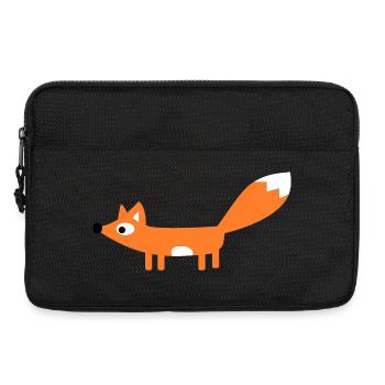 Fuchs - Laptoptasche 13" - Schwarz - Vorne