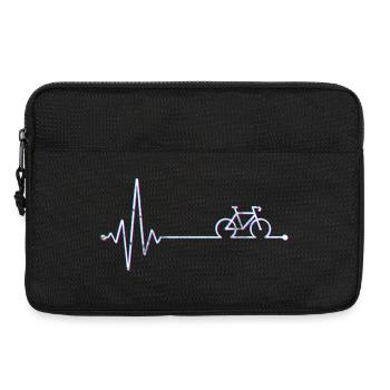 Neon Bike Pulse - Laptoptasche 13" - Schwarz - Vorne
