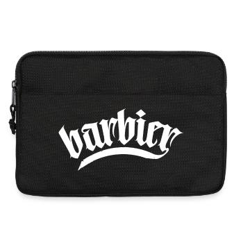 barbier haar bart barber rasieren männer barber - Laptoptasche 13" - Schwarz - Vorne