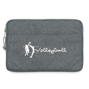 Volley-ball - Sacoche pour ordinateur portable 13 pouces - gris chiné - Devant