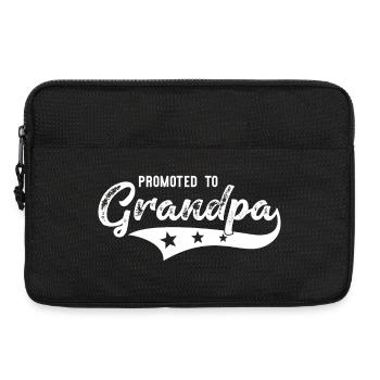 Promoted to Grandpa-to-be Grandfather-to-be - Laptop bag 13" - black - Front