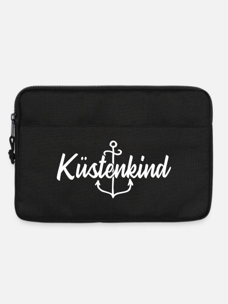 Küstenkind - Laptoptasche 13" - Schwarz