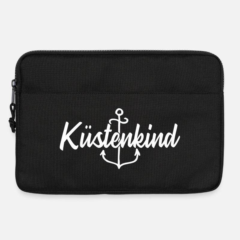 Küstenkind - Laptoptasche 13" - Schwarz