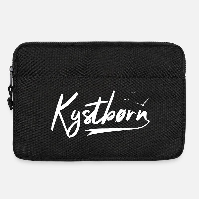 Kystbørn - Küstenkind - Laptoptasche 13" - Schwarz