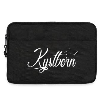 Kystbørn - Coastal child - Laptop bag 13" - black - Front