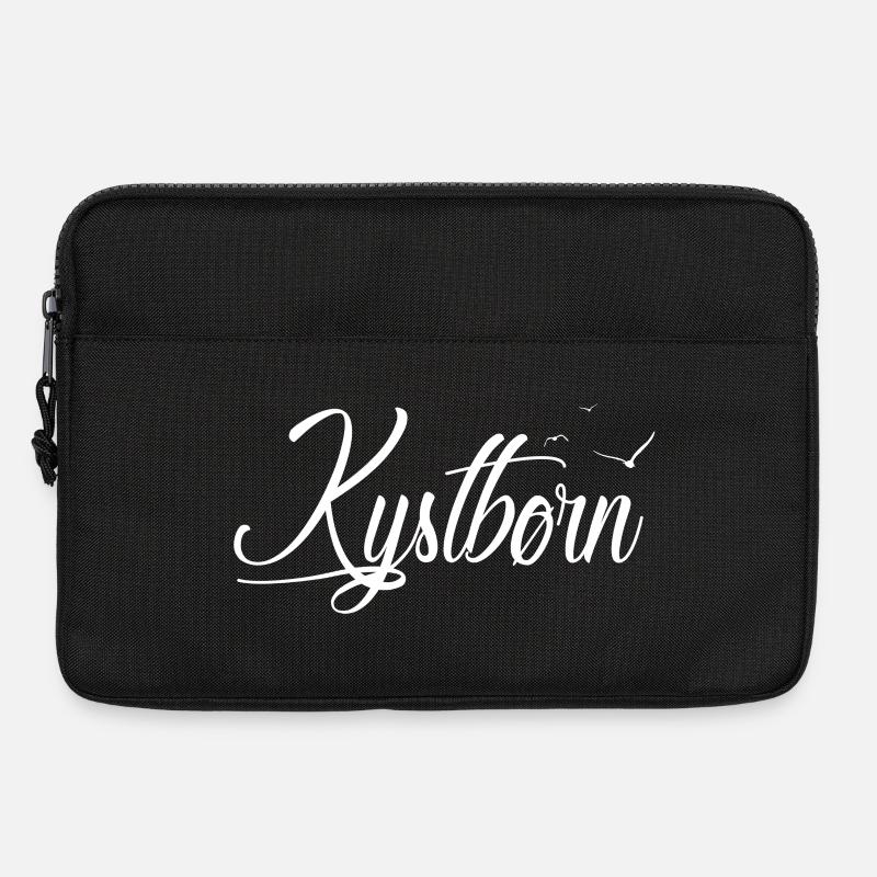 Kystbørn - Küstenkind - Laptoptasche 13" - Schwarz