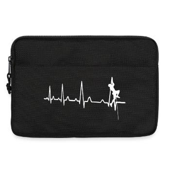 Escalade heartbeat - Sacoche pour ordinateur portable 13 pouces - noir - Devant