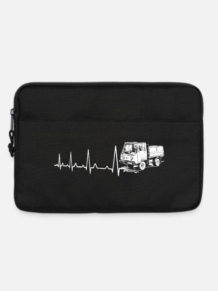 Herzschlag - Multicar M25 - Laptoptasche 13" - Schwarz