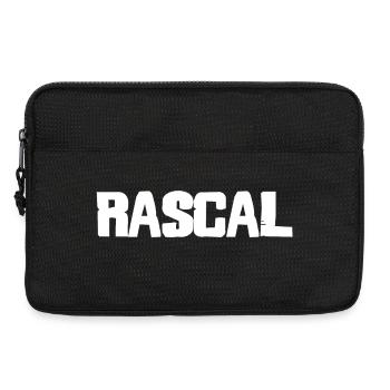 Rascál Bold Vintage Logo Design - Laptop bag 13" - black - Front