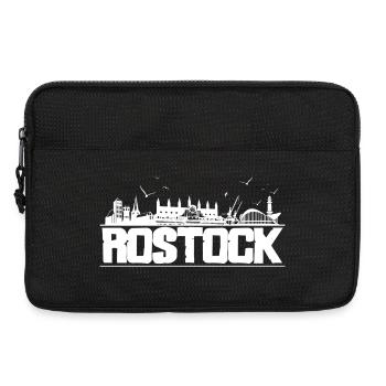 Rostock - Skyline - Laptoptasche 13" - Schwarz - Vorne