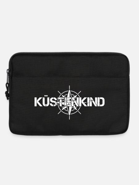 Küstenkind - Laptoptasche 13" - Schwarz