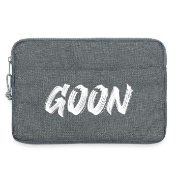 Goon - Sacoche pour ordinateur portable 13 pouces - gris chiné - Devant