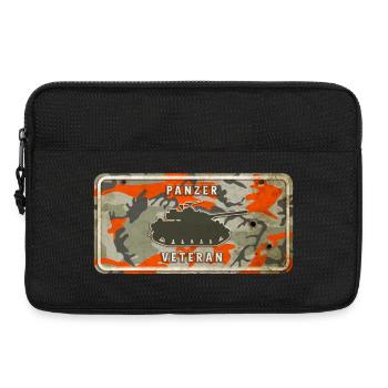 Tank Veteran Vintage Design - Laptop bag 13" - black - Front