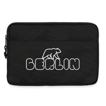 Berlin - Berliner Bär - Laptoptasche 13" - Schwarz - Vorne