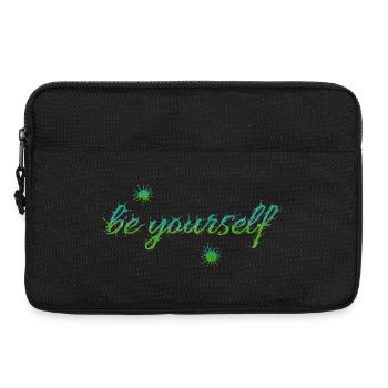 be yourself - Laptop bag 13" - black - Front