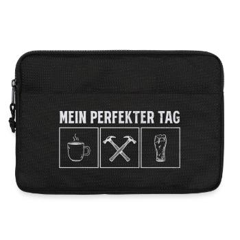 Krasser Dachdecker – Stolz & Leidenschaft - Laptoptasche 13" - Schwarz - Vorne