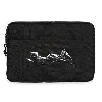 Bike - Laptoptasche 13" - Schwarz - Vorne
