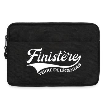Finistère Terre de légendes - Sacoche pour ordinateur portable 13 pouces - noir - Devant