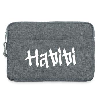 Ha - Laptop bag 13" - heather grey - Front
