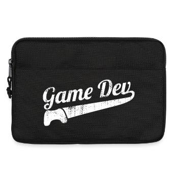 Développeur de jeux - Sacoche pour ordinateur portable 13 pouces - noir - Devant