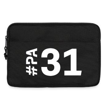 PA31 - Sacoche pour ordinateur portable 13 pouces - noir - Devant