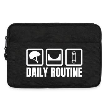 Skater Routine - Laptoptasche 13" - Schwarz - Vorne
