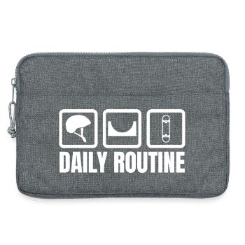 Skater Routine - Laptoptasche 13" - Grau meliert - Vorne