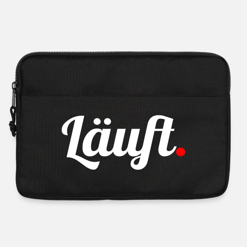 Läuft. - Laptoptasche 13" - Schwarz