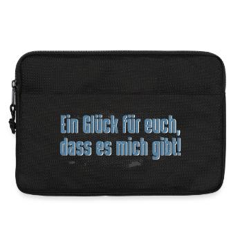 Witzigen Sprüchen Herren Fun Funny Spruch Lustige - Laptoptasche 13" - Schwarz - Vorne