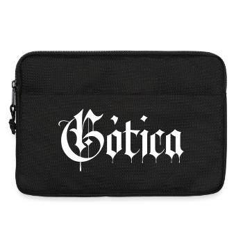 Gothic - Laptop bag 13" - black - Front