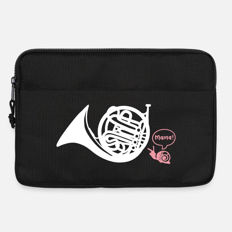 Waldhorn Hornist - Laptoptasche 13" - Schwarz