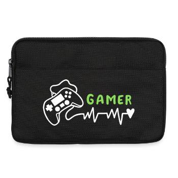 Gamer Gaming - Laptoptasche 13" - Schwarz - Vorne