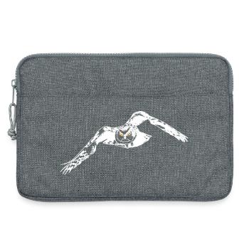 Uhu lineart - Laptoptasche 13" - Grau meliert - Vorne