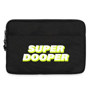 SUPER DOOPER - Sacoche pour ordinateur portable 13 pouces - noir - Devant