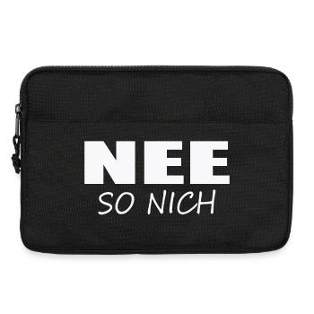 NEE SO NICH - Laptoptasche 13" - Schwarz - Vorne