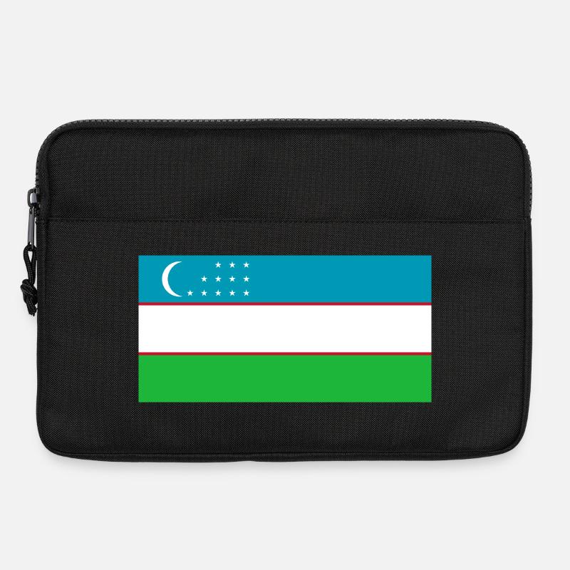 Usbekistan - Laptoptasche 13" - Schwarz