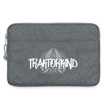 Traktorkind – Im Herzen Ackerscholle - Laptoptasche 13" - Grau meliert - Vorne