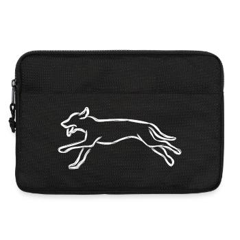 Hund - Laptoptasche 13" - Schwarz - Vorne