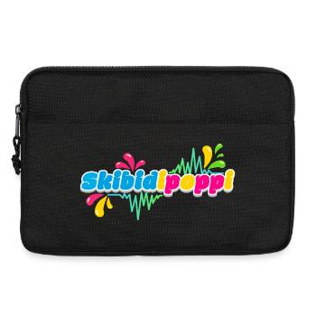 Skibidipoppi - Laptoptasche 13" - Schwarz - Vorne