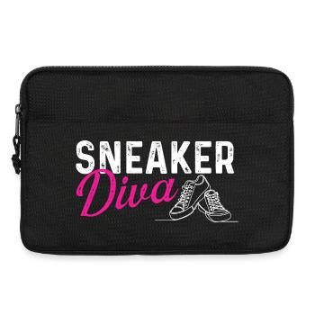 Sneaker Diva Streetwear Style pour Sneaker Queens - Sacoche pour ordinateur portable 13 pouces - noir - Devant
