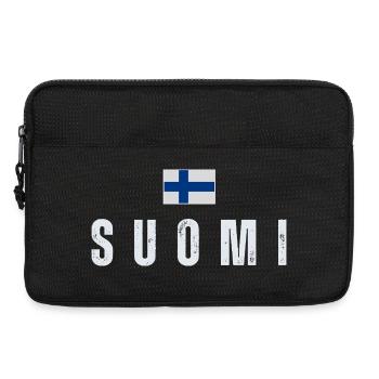 Finnish pride, made in Finland - Laptop bag 13" - black - Front