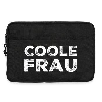 Cool woman - Laptop bag 13" - black - Front